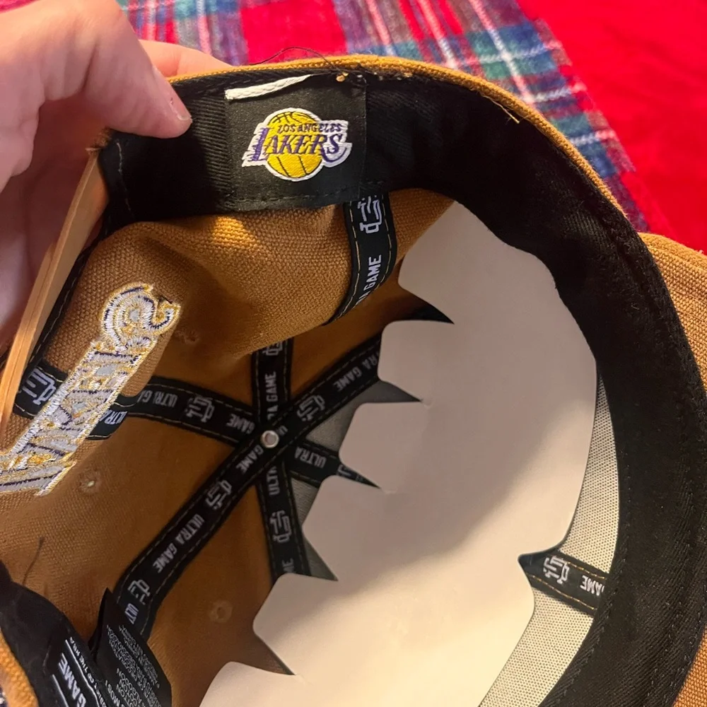 Los Angeles Lakers Mustard Cap